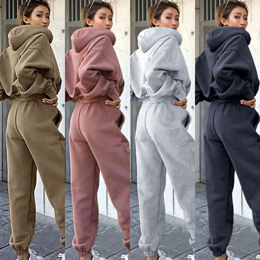 Hoodie Coat Sports Suit