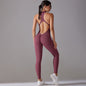 Solid Beauty-Back Slim Fitness Bodysuit